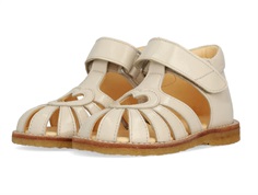 Angulus sandal buttermilk with patent and heart  